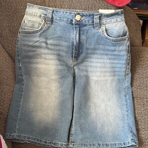 Love Tree Blue Denim Shorts